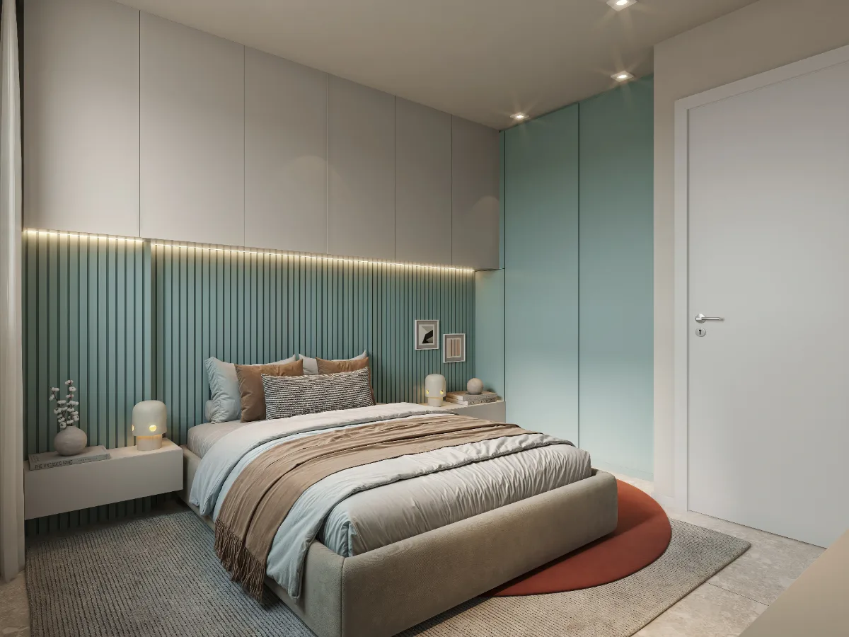 Quarto do apartamento tipo