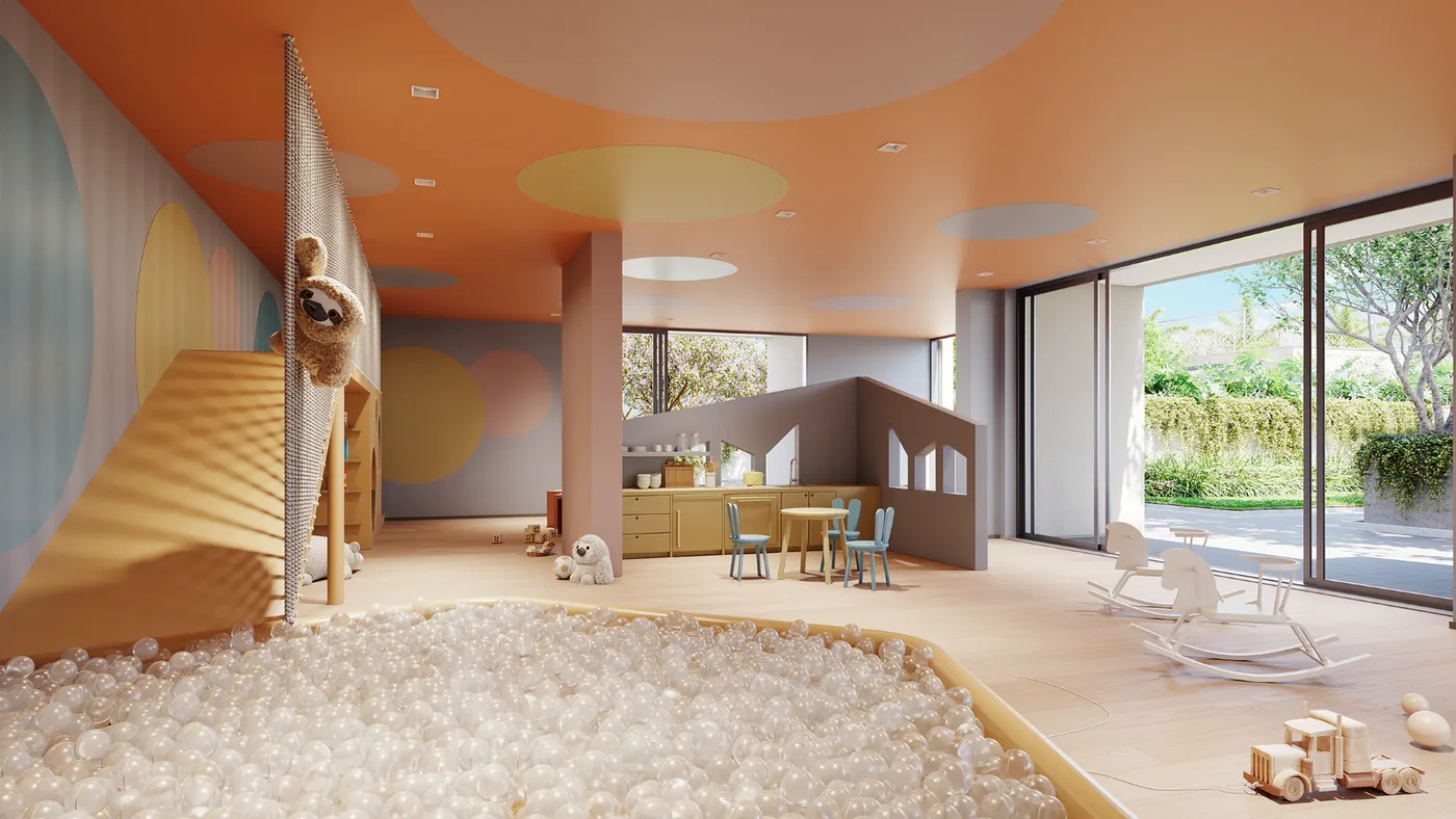 Espaço kids do Grand Quartier