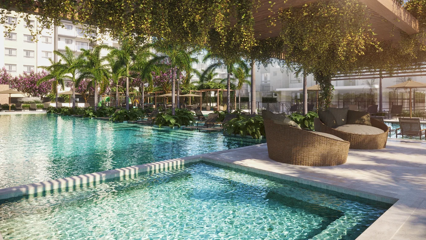 Piscina adulto do Grand Quartier